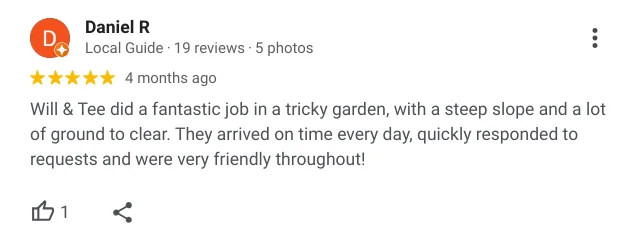 Bristol fencing google review 2